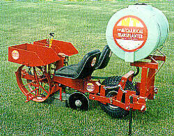 Plantarea mecanizata a puietilor