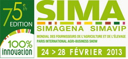 SIMA 2013 – Salonul mondial al furnizorilor din sectorul agriculturii si cresterii animalelor