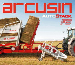 ARCUSIN AUTO-Stack – Noua gama de remorci auto-incarcatoare de baloti