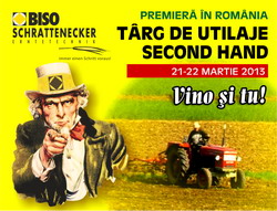 Vouchere de cate 750 de euro pentru fermieri, la cel mai mare targ din Romania de masini agricole second-hand si de stoc