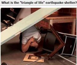 Salvarea in caz de cutremur