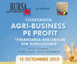 Daniel Constantin la conferinta „Agri-Business pe profit. Finantarea afacerilor din agricultura”