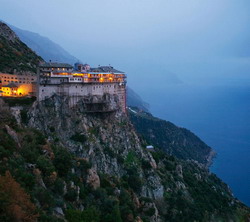 Viziunea Sfantului Simion  inainte de sarbatoarea Nasterii Domnului