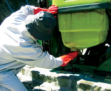 Reglati echipamentul de stropit 1