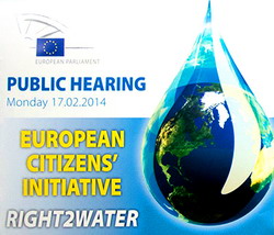 Right2Water: Apa nu este o marfa, ci parte a patrimoniului!