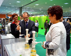 Ministrul Mediului si Schimbarilor Climatice a deschis Targul de mediu Romenvirotec 2014