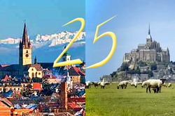 Un sfert de secol de cooperare intre Sibiu si Ille et Vilaine