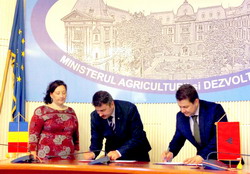 Cooperare agricola Romania-Albania