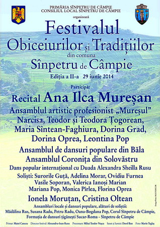 Festival Sinpetru de Campie-artisti