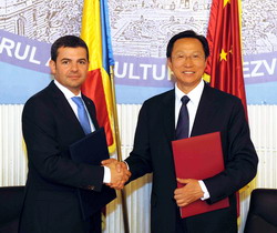 S-au stabilit sectoarele prioritare de colaborare agricola intre Romania si China