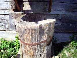 Masina traditionala romaneasca de spalat haine