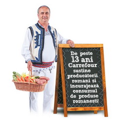 Peste 100 de producatori romani de fructe si legume devin furnizori Carrefour