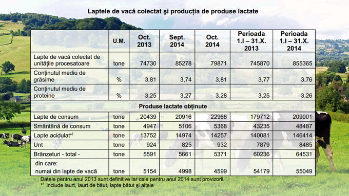 lapte de vaca colectat 1