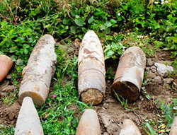 munitie descoperita in timpul lucrarilor agricole