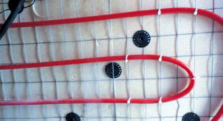 Centru de produs rasaduri - Incalzire cu apa calda