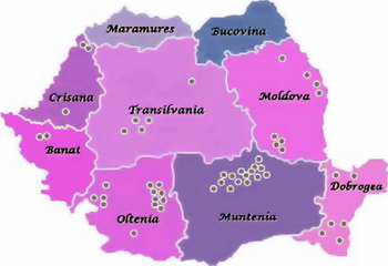 Regiuni viticole Romania