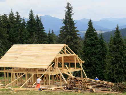 Afaceri fermieri in zonele montane - constructie ferma oi