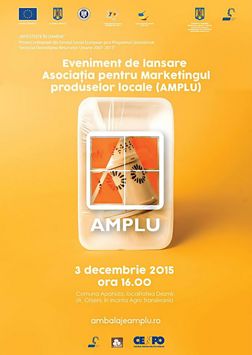 Lansare Asociatie AMPLU - afis
