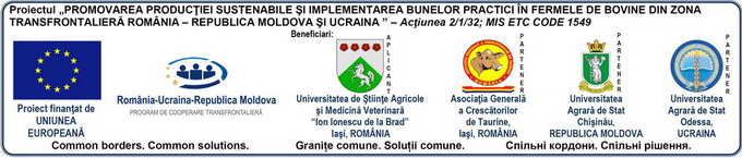 productie sustenabila si bune practici in fermele de bovine - proiect
