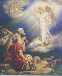 ingerii anunta pastorii