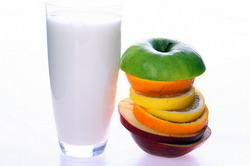 Programul combinat de fructe si lapte