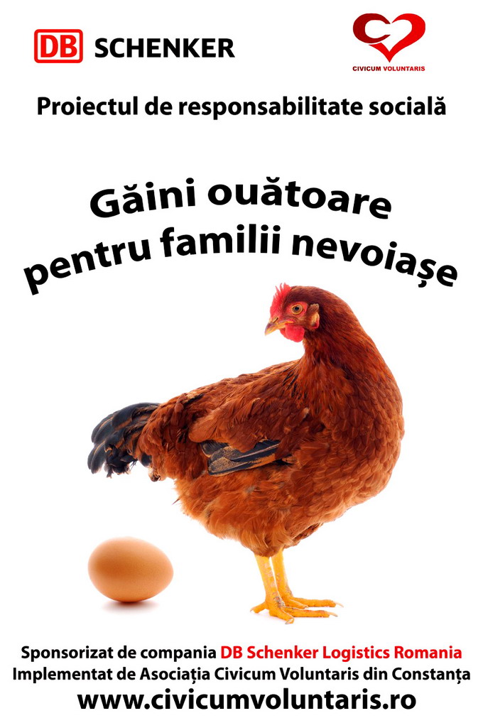Afis Campania - Gaini ouatoare pentru familii nevoiase