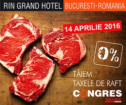 Congresul Industria Carnii 2016 – VIITORUL industriei carnii… ASTAZI