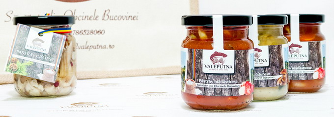 Produs romanesc de pastrav Valeputna