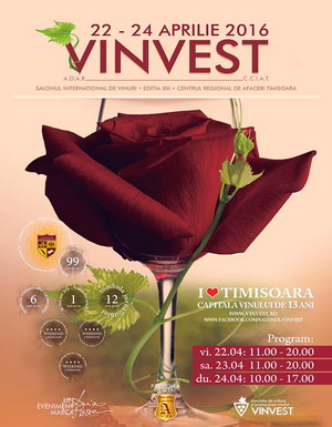 Salonul International de Vinuri VINVEST Timisoara 2016