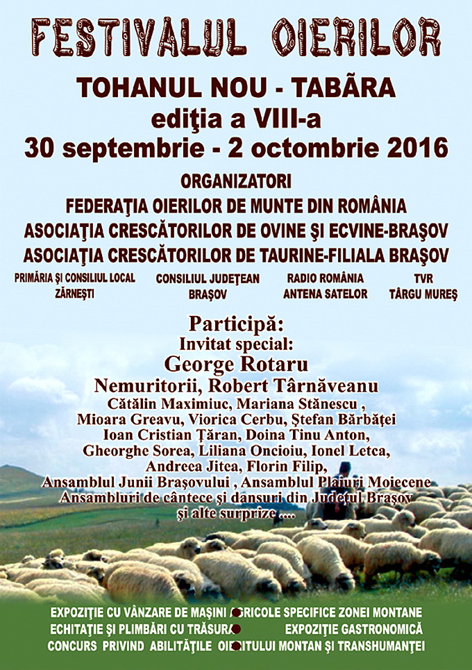Festivalul Oierilor 2016 - Tohanul Nou
