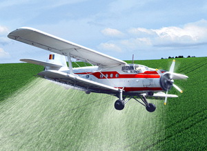 Aplicarea tratamentelor prin pulverizare aeriana