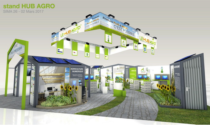 Producem mai mult si mai eficient cu HubAgro - standul SIMA 2017