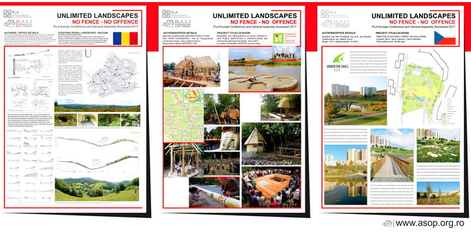 Peisaje nelimitate in cadrul Conferintei IFLA Europe 2017 1 iunie 2017