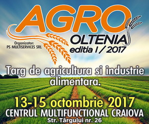 Targul Agro Oltenia Editia I – Cel mai mare eveniment din Oltenia dedicat agriculturii si industriei alimentare