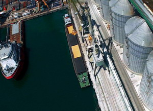 A inceput sezonul cerealelor in Portul Constanta