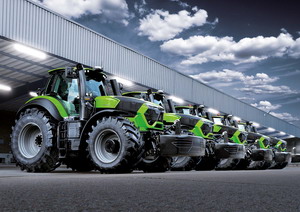 Noile tractoare Deutz-Fahr din seria 9 produse in noua fabrica din Lauingen Germania