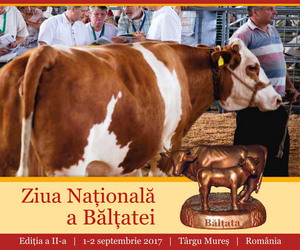 Ziua Nationala a Baltatei 2017 – cel mai mare eveniment dedicat crescatorilor de baltata din toata tara