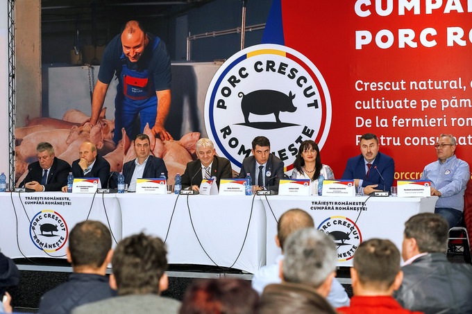 Porc Crescut Romaneste - Conferinta presa