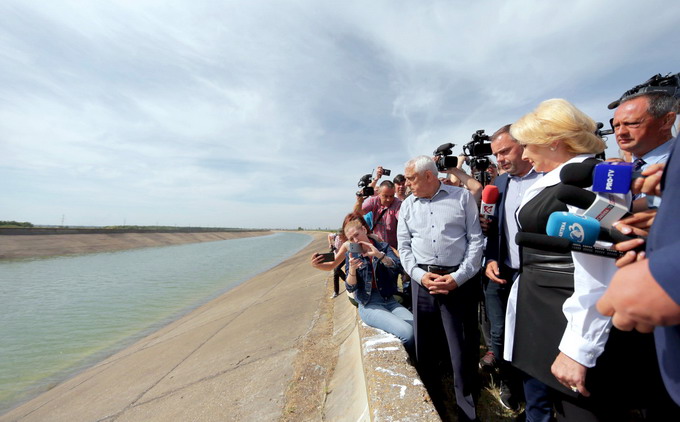 Canalul Siret-Baragan - ministrul agriculturii si primul ministru