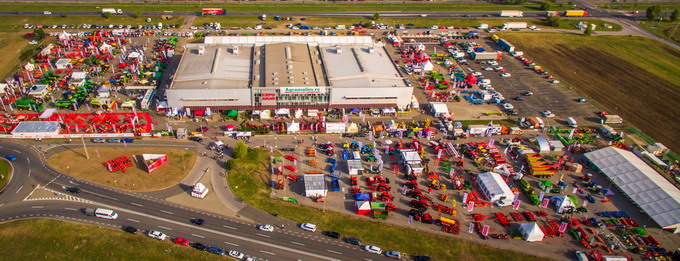 Agromalim 2018 - Vedere aeriana spatiu expo