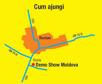 Demo Show Moldova 2018 - Locatie