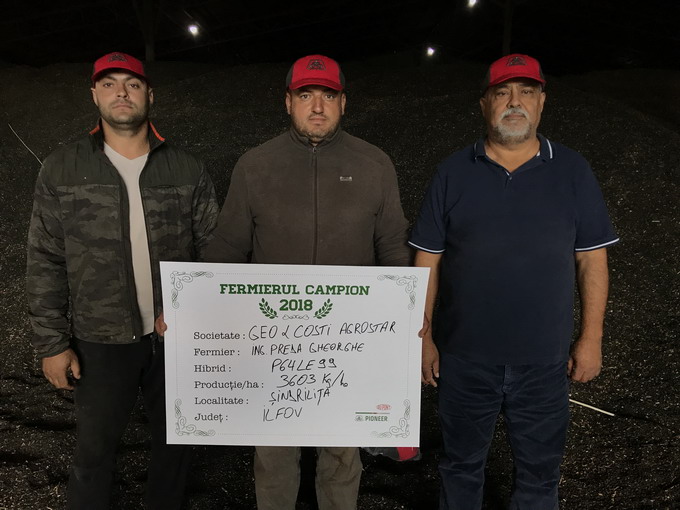 Hibrizii de Floarea Soarelui Pioneer - Preda Gheorghe