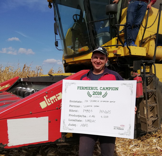 Hibrizii de Floarea Soarelui Pioneer - Szlancik