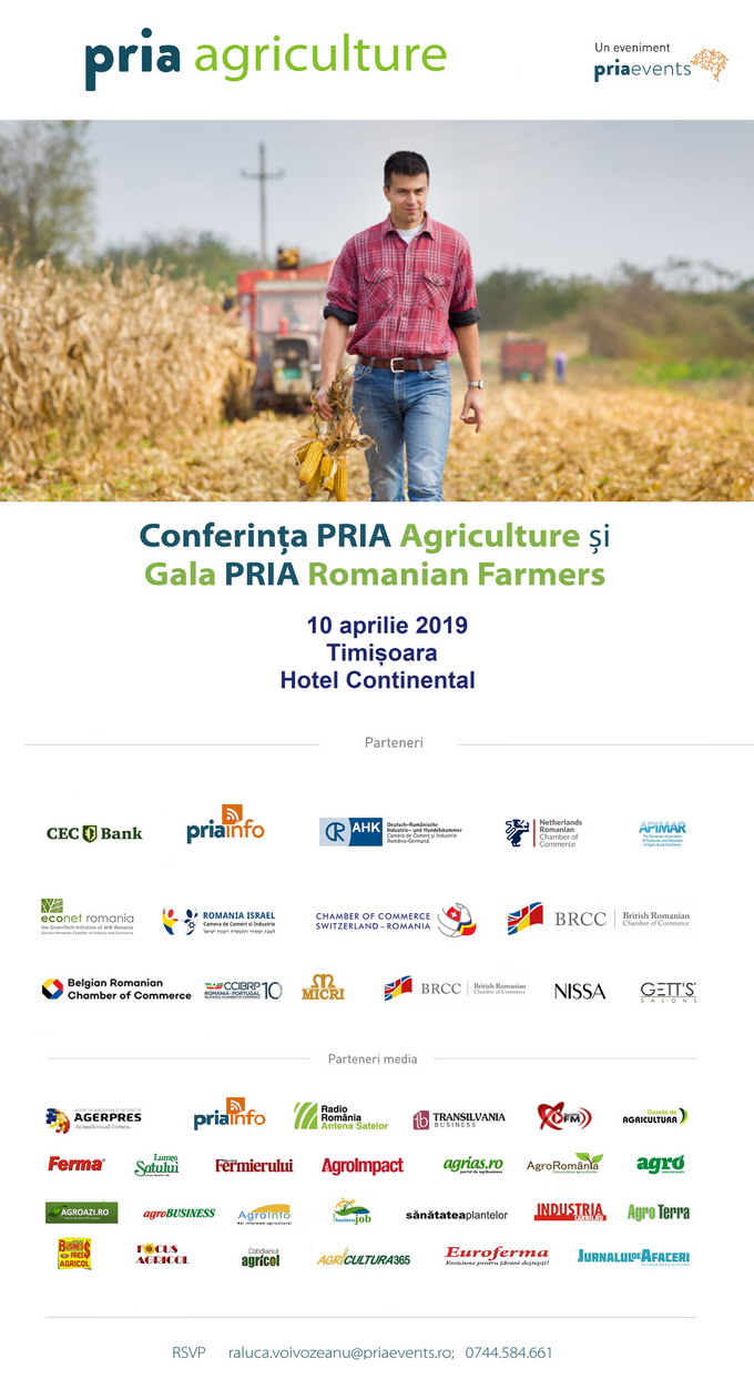 PRIA AGRICULTURE SI PRIA GALA GFERMIERILOR DIN BANAT