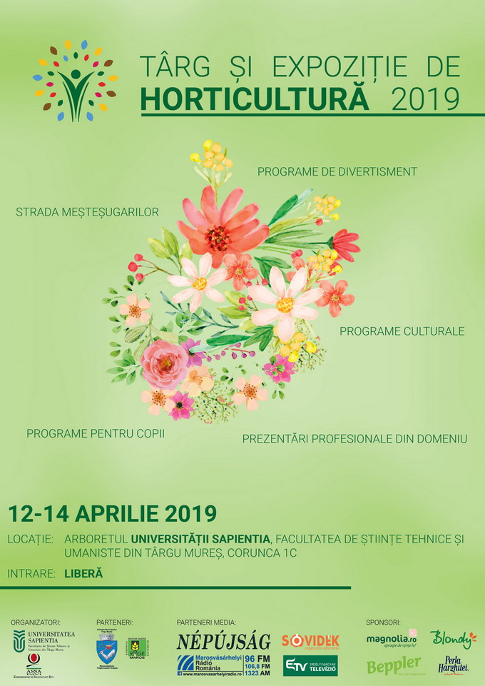 Targ si expozitie de horticultura 2019 Targu Mures 2019