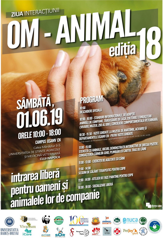 Ziua Interactiunii Om-Animal - ZIOA editia 18