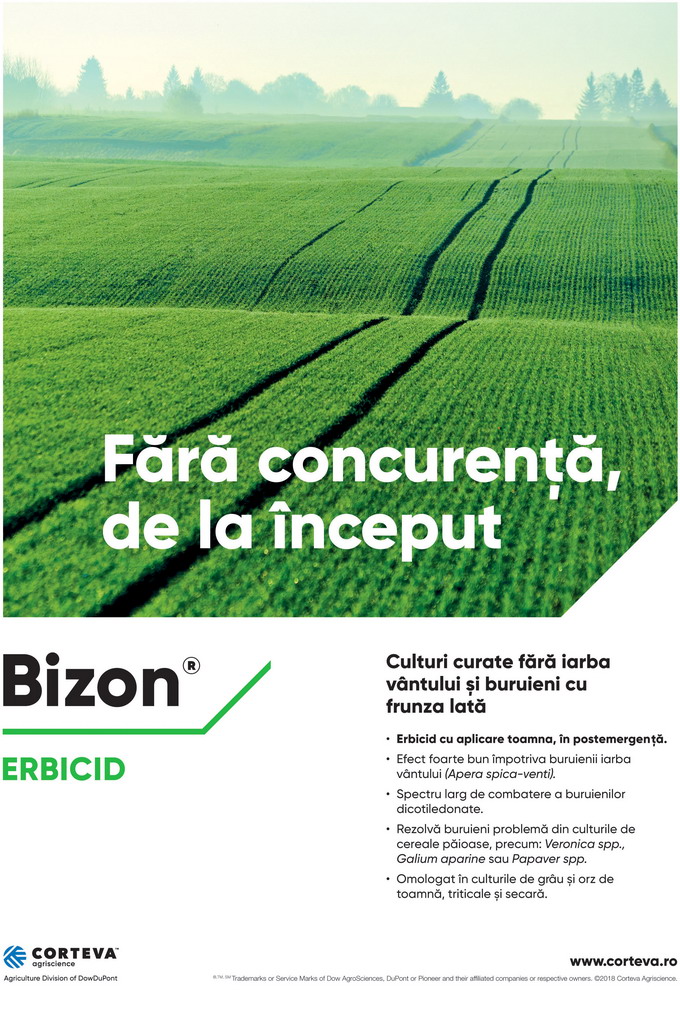 Erbicidul Bizon - Macheta