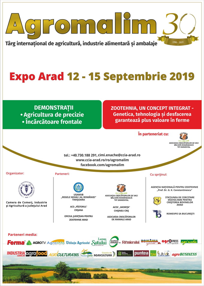 Agromalim 2019 - Tehnica agricola de cel mai inalt nivel