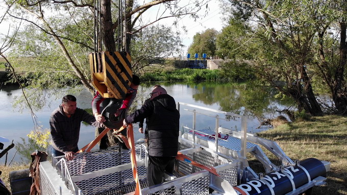 Primul sistem de curatare automata a raurilor