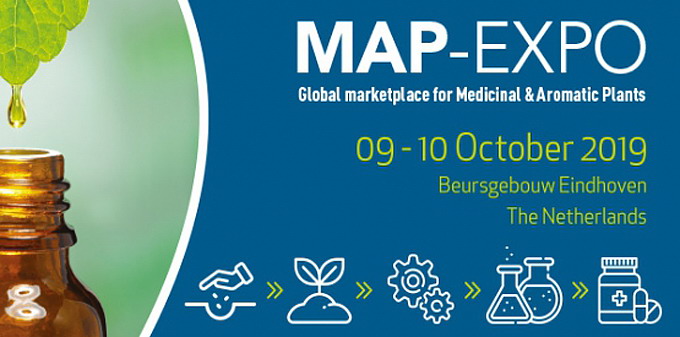 Promovarea exporturilor romanesti de plante si produse industrializate din plante aromatice si medicinale - Targul International de plante aromatice si medicinale Map Expo Eindhoven 2019